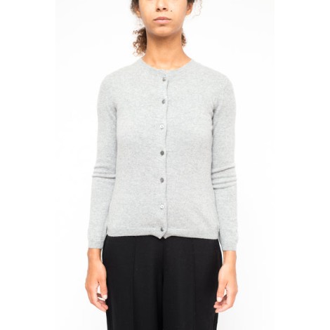 LA ROSE cashmere cardigan Grey