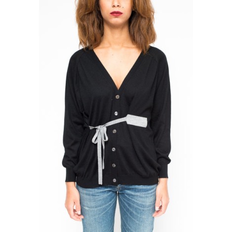 LA ROSE cardigan black