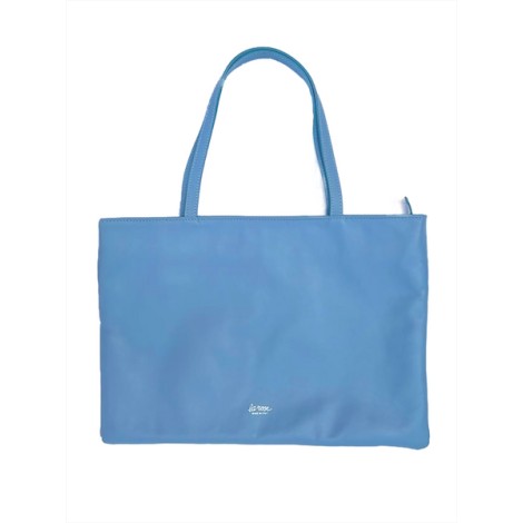 LA ROSE tote bag azzurro