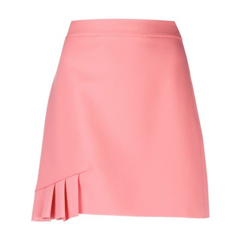 MSGM pleat-detail A-line skirt