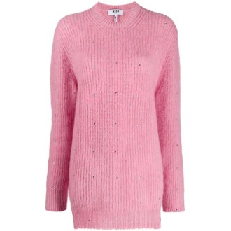 MSGM SWEATER KNIT PINK