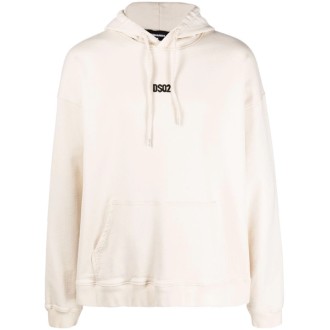 DSQUARED2 logo detail hoodie