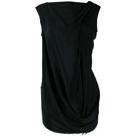 RICK OWENS ruched effect tunic