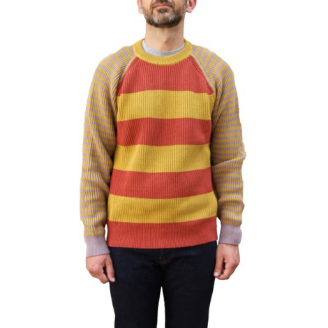 PAUL SMITH striped-knit jumper