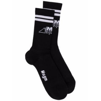 MSGM intarsia-knit ankle socks