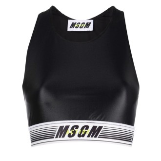 MSGM Active Top Band Logo top