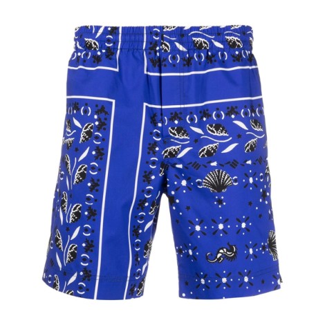 MSGM paisley print shorts