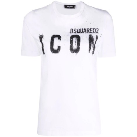 DSQUARED2 graffiti logo T-shir