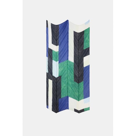 Pleats Please Issey Miyake Field scarf