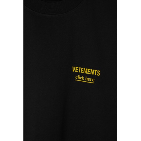 Vetements Click Here T-Shirt