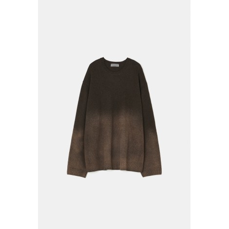 Yohji Yamamoto Discharged Crew Neck