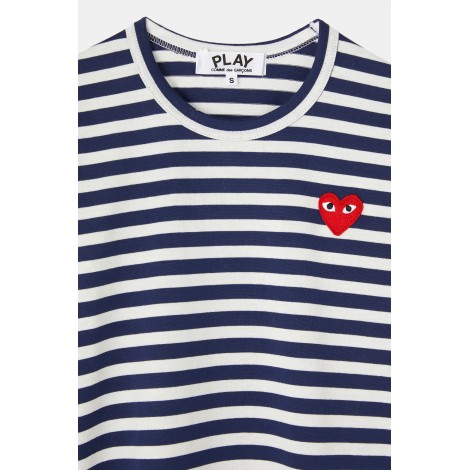 Comme Des Garçons Play Striped T-Shirt