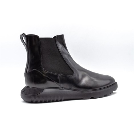 Stivaletto Uomo Nero HOGAN     Pelle