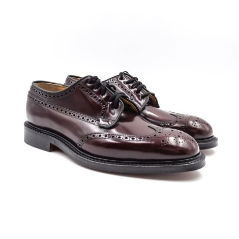 Stringata Uomo Burgundy CHURCH’S Pelle