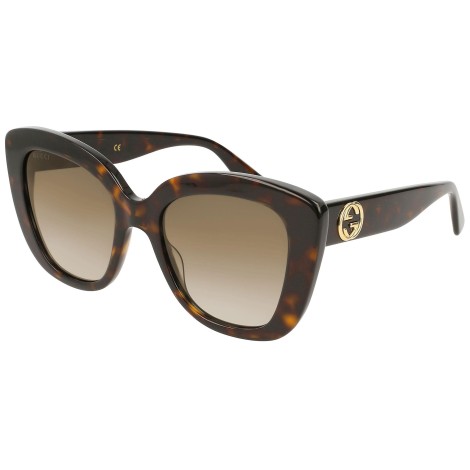 GG0327S dark tortoise and brown