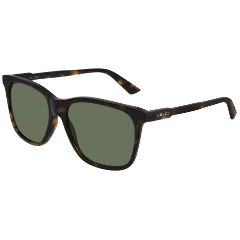 GG0495S dark tortoise and bottle green