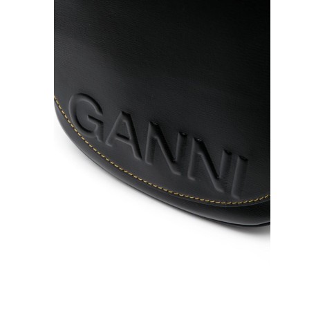 GANNI Borsa con logo