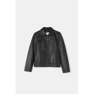 Proenza Schouler Cropped Leather Jacket