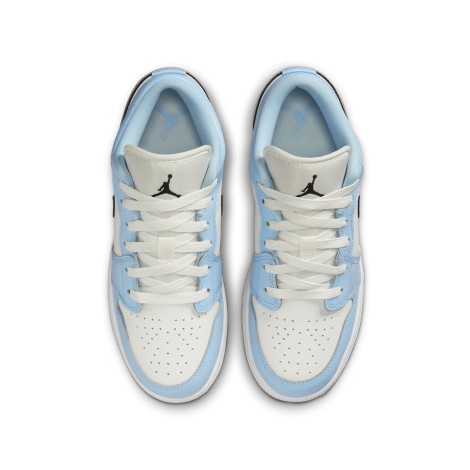 Jordan 1 Low Ice Blue Black (GS)