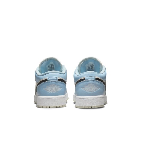 Jordan 1 Low Ice Blue Black (GS)