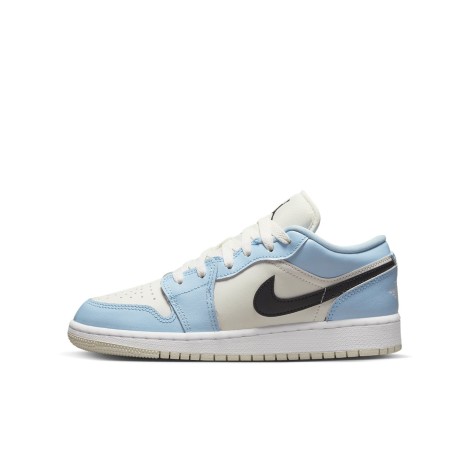 Jordan 1 Low Ice Blue Black (GS)