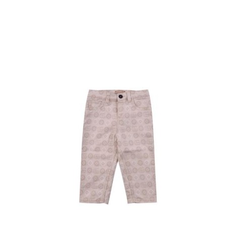 PANTALONI IN COTONE DOPPIA G