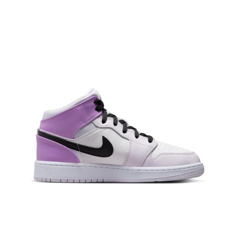 Jordan 1 Mid Barely Grape (GS)