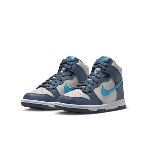 Nike Dunk High Light Bone Diffused Blue (GS)