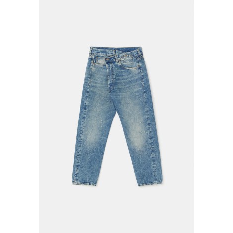 R13 Crossover high-rise jeans