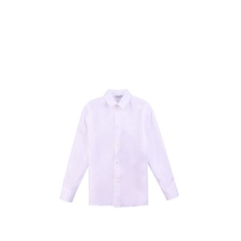 CAMICIA IN LINO CON RICAMO DG 