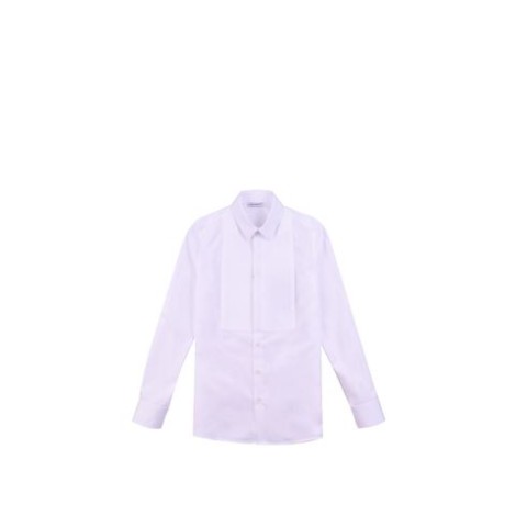 CAMICIA IN POPELINE CON PLASTRON