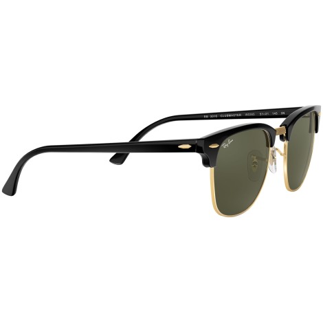 Clubmaster Classic RB3016 polished black