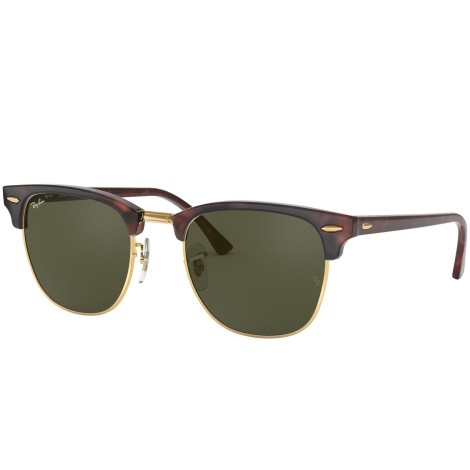 Clubmaster Classic RB3016 polished tortoise