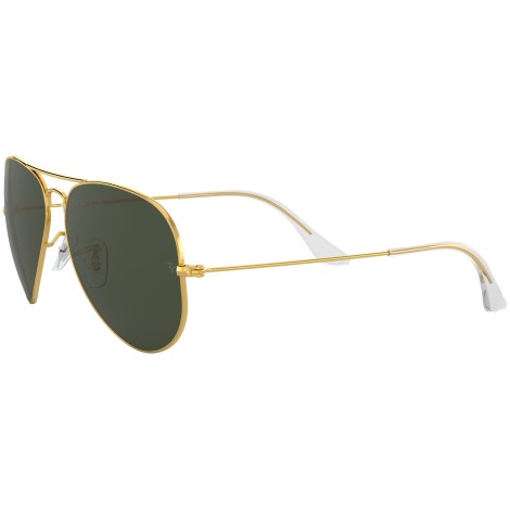 Aviator Classic RB3025 gold metal green