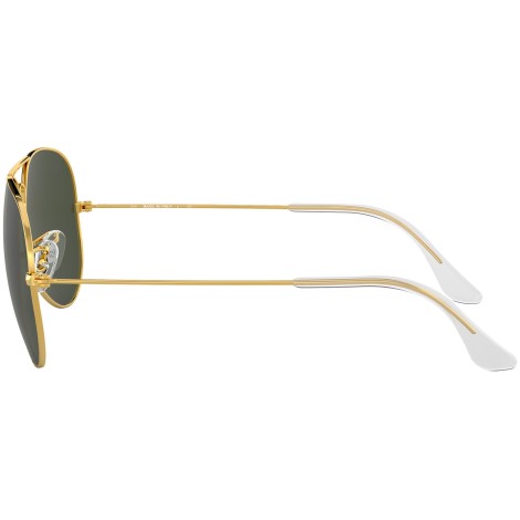 Aviator Classic RB3025 gold metal green