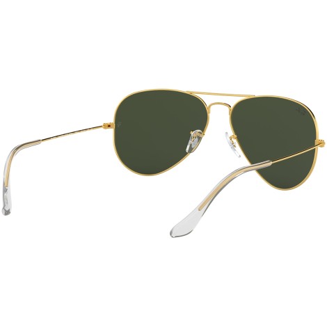 Aviator Classic RB3025 gold metal green