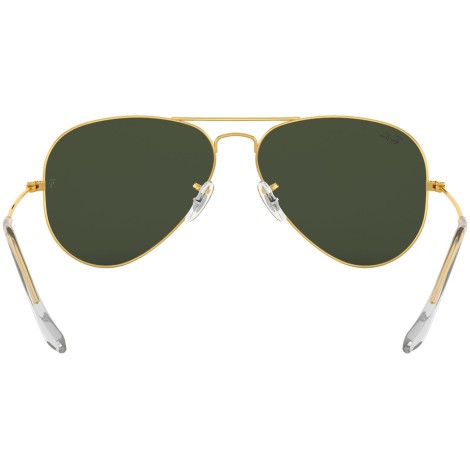 Aviator Classic RB3025 gold metal green