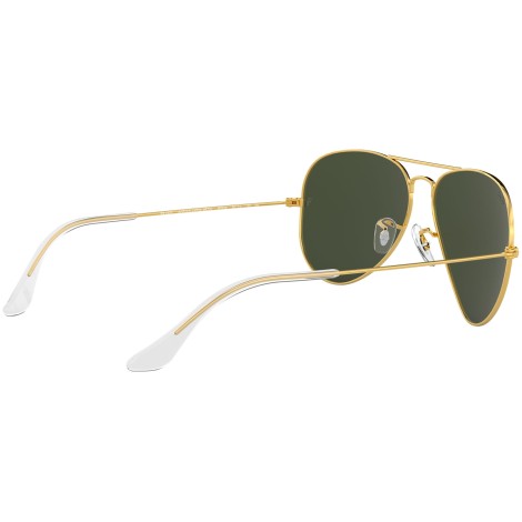 Aviator Classic RB3025 gold metal green