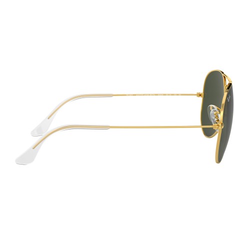 Aviator Classic RB3025 gold metal green