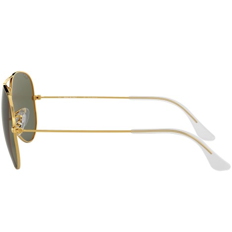 Aviator Classic RB3025 polished gold green