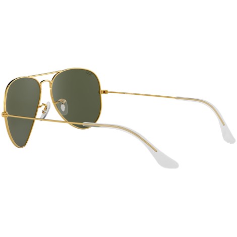 Aviator Classic RB3025 polished gold green G-15