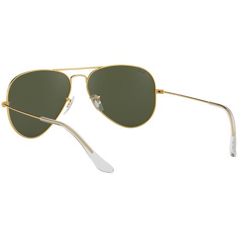 Aviator Classic RB3025 polished gold green G-15