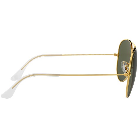 Aviator Classic RB3025 polished gold green G-15