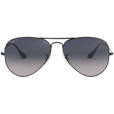 Aviator Gradient RB3025 polished gunmetal