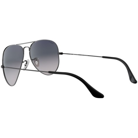 Aviator Gradient RB3025 polished gunmetal