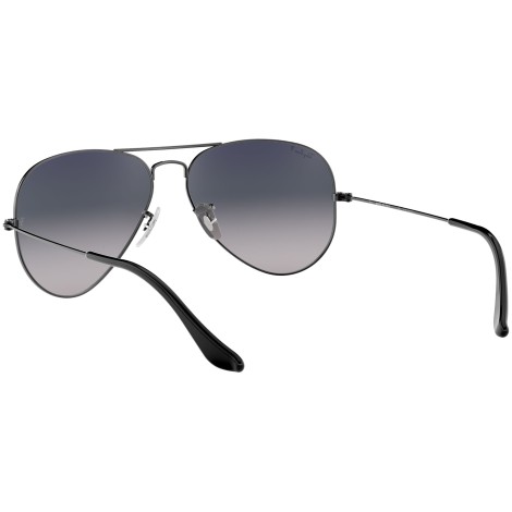 Aviator Gradient RB3025 polished gunmetal