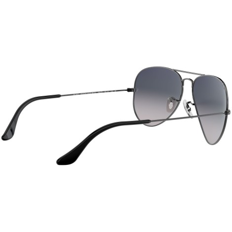 Aviator Gradient RB3025 polished gunmetal