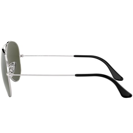 Aviator Gradient RB3025 silver metal grey