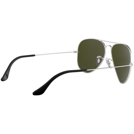 Aviator Gradient RB3025 silver metal grey