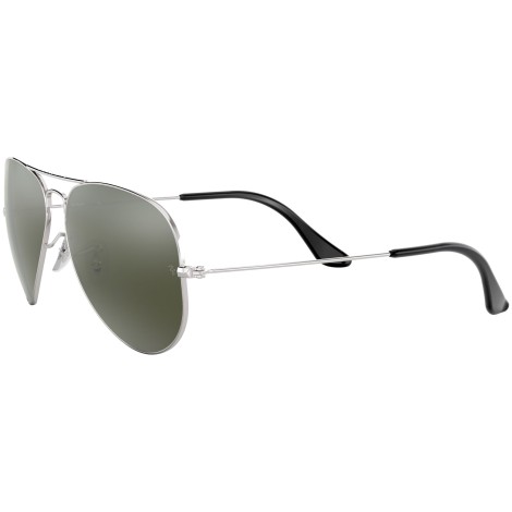 Aviator Gradient RB3025 silver metal grey